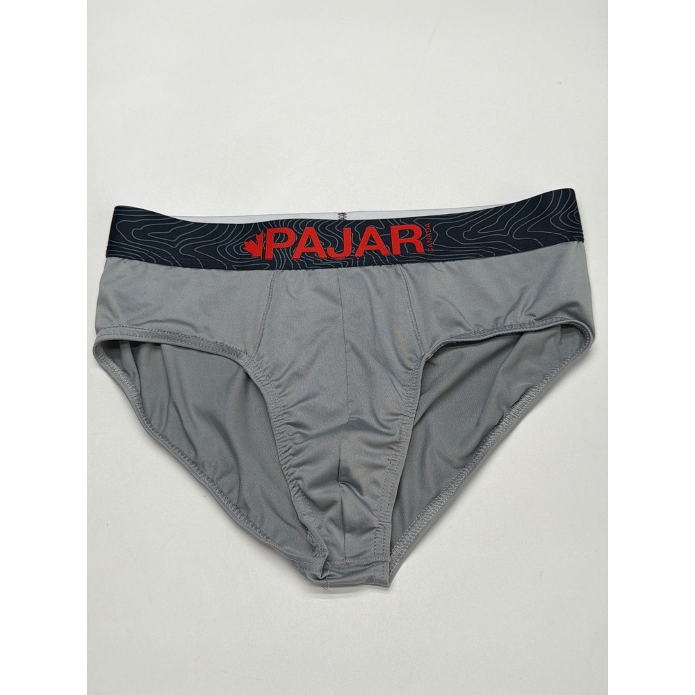Pajar Mens Briefs‎ Underwear Gray Athletic Performance Underwear Small